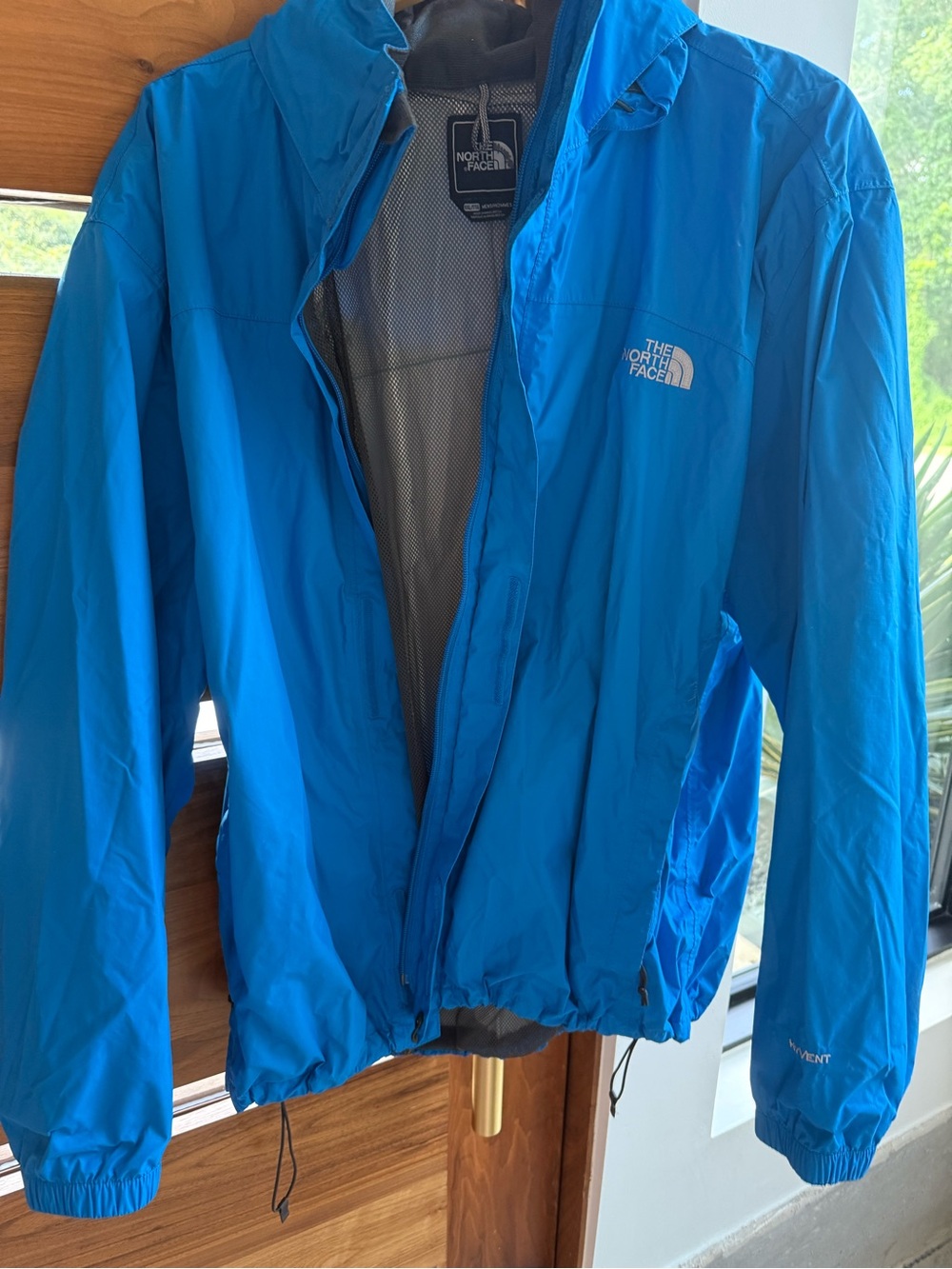 The North Face HyVent windbreaker jacket